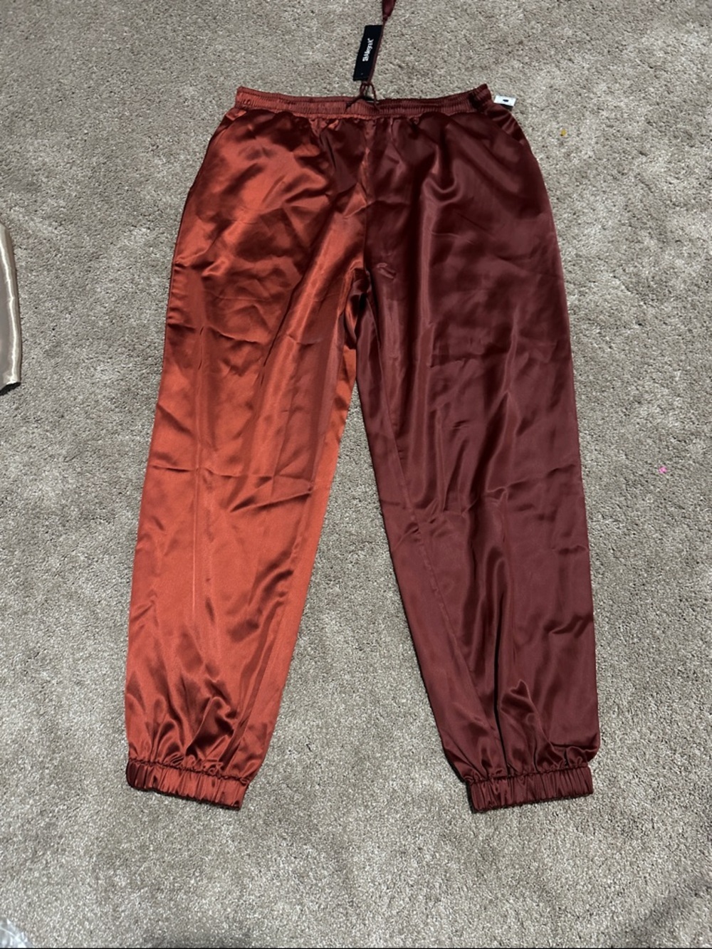 Allegra Satin Joggers
